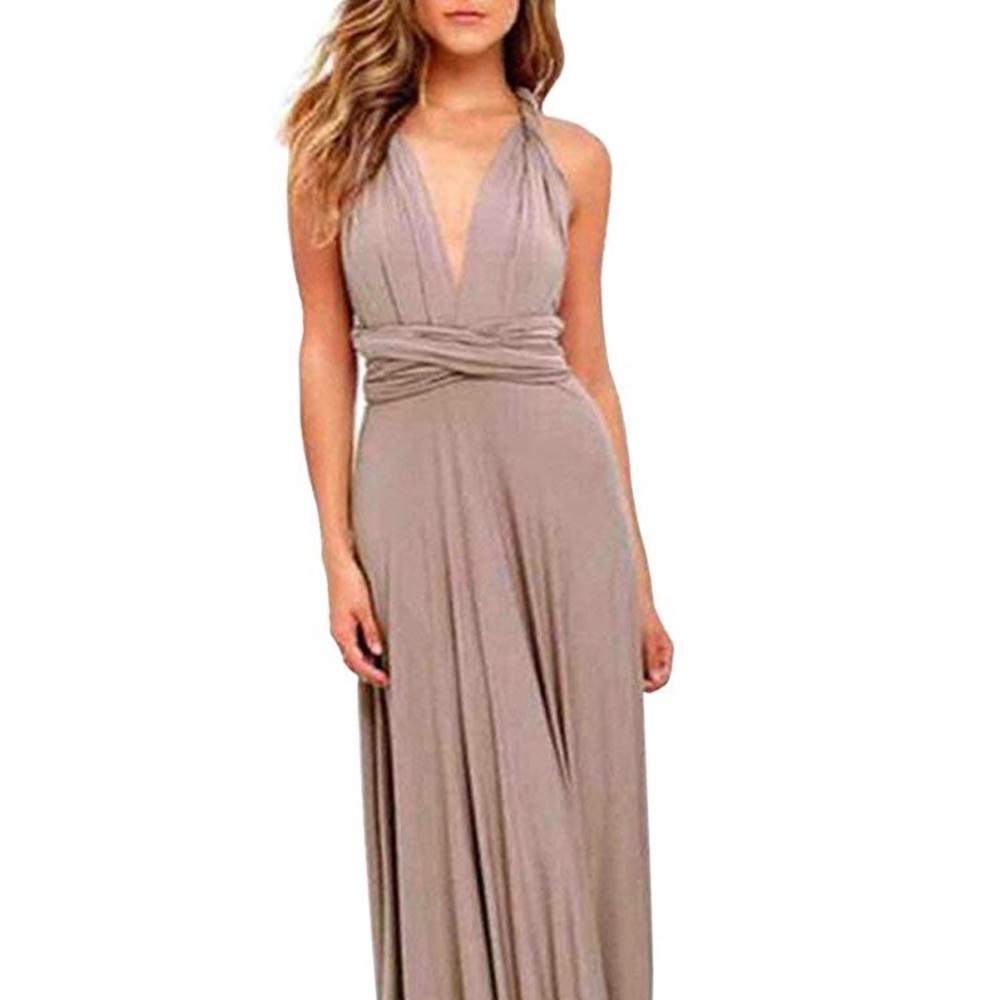 Multiway use long maxi dress New with tags